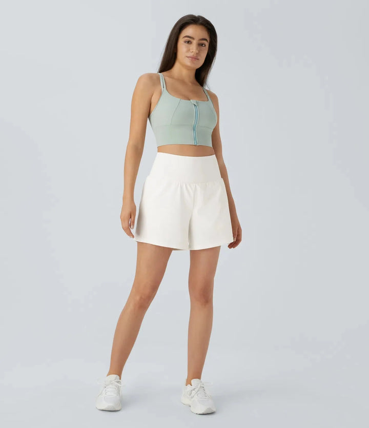 Sofia Vita - The ultimate 2-in-1 high waist sports shorts