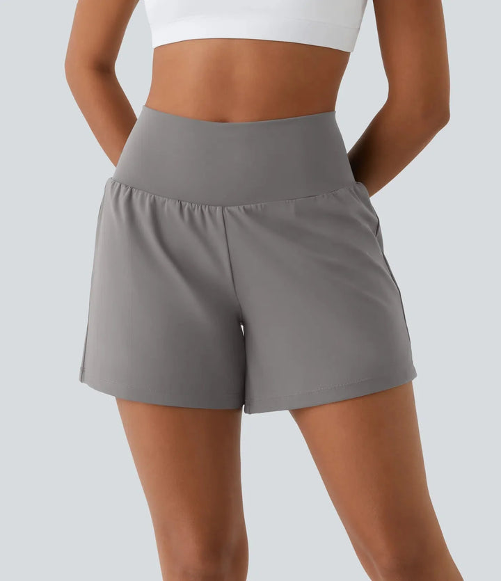 Sofia Vita - The ultimate 2-in-1 high waist sports shorts
