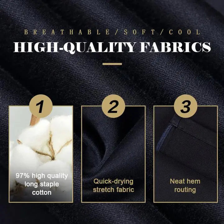 Lorens- Classic men's trousers with good elasticity