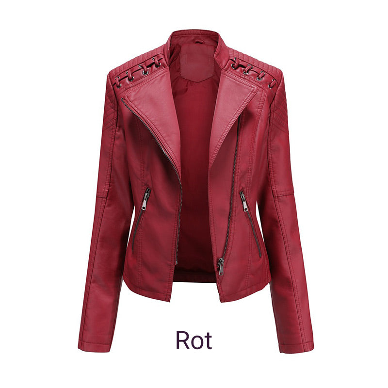 💜 LEJ – Colourful leather jacket for more character in everyday life