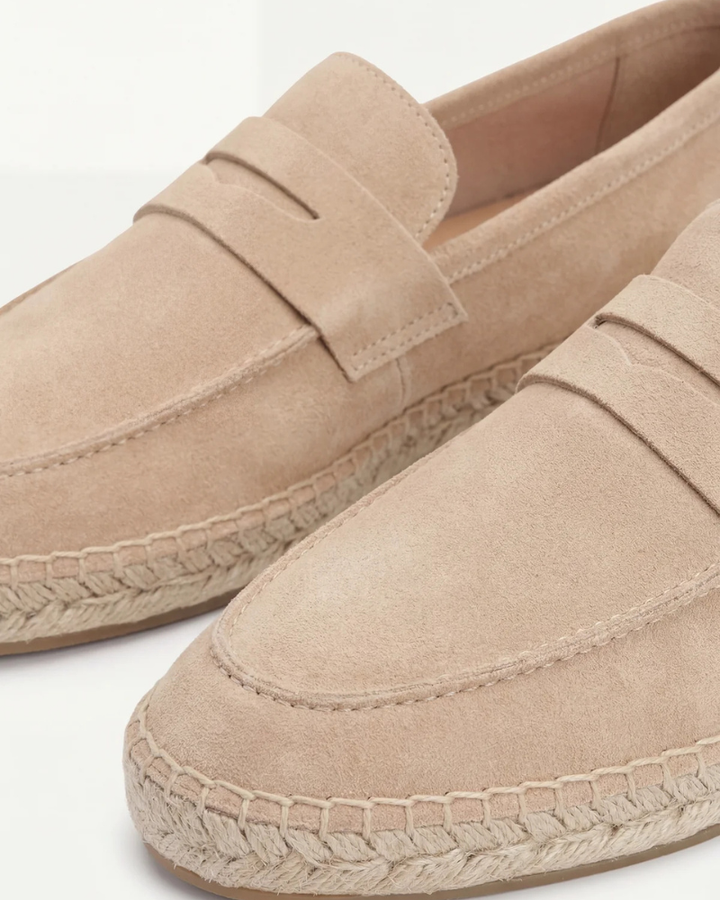 Ocean Suede Mules — Slip-On Loafers