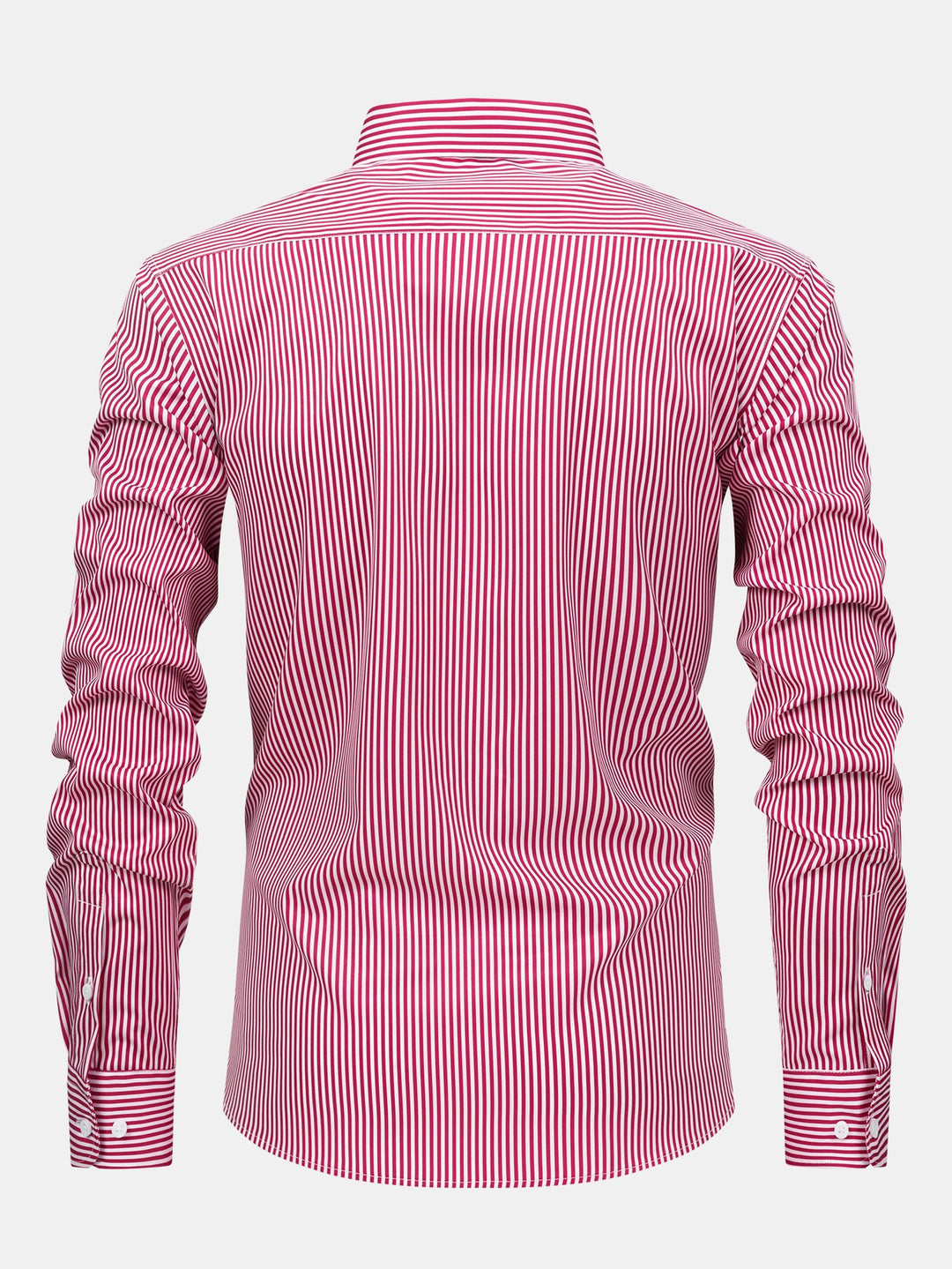 Long Sleeve Stripe Button Up Shirt