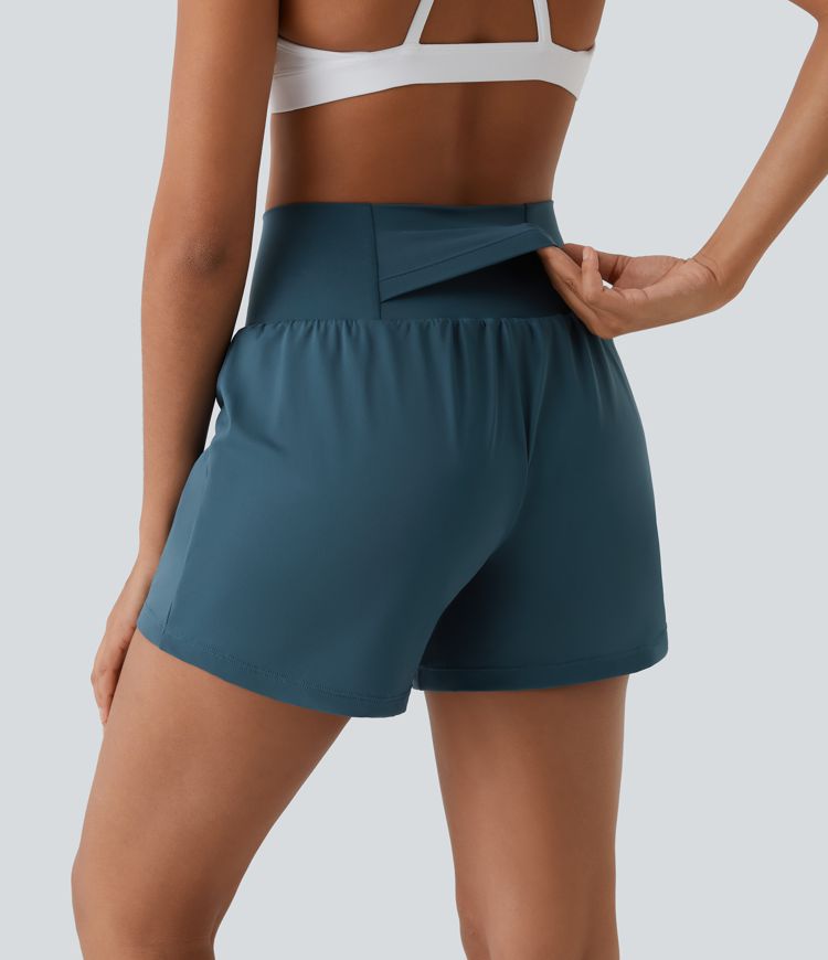 Sofia Vita - The ultimate 2-in-1 high waist sports shorts