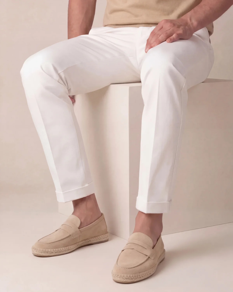 Ocean Suede Mules — Slip-On Loafers