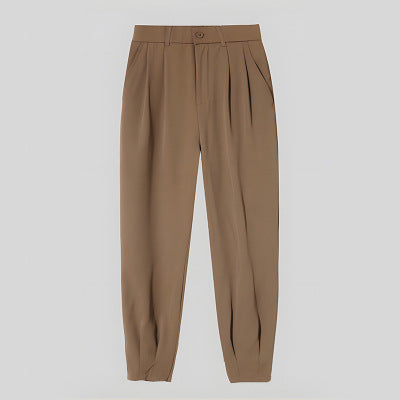 FlexElegance | Suit trousers with narrow ankle waistband