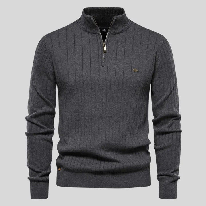 Maddox | Soft and Warm Ribbed Sweater