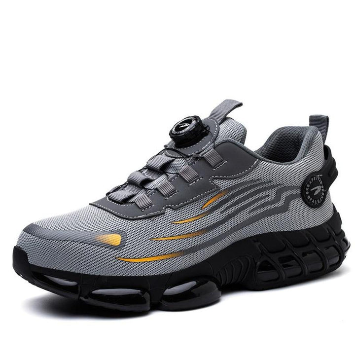 SteelfootSteg Ultra-light, durable safety shoes with steel toe cap and rotating buckle