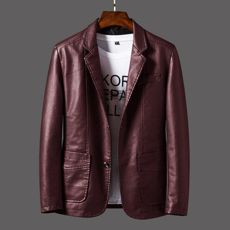 Enzo | Men's leather jacket