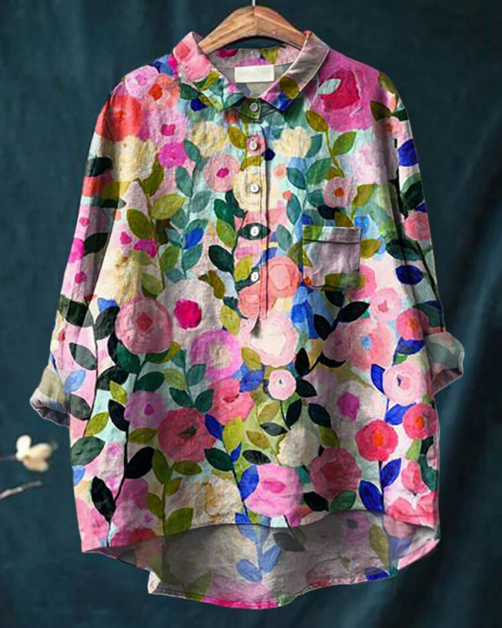 FlowerLove | Blouse with floral pattern