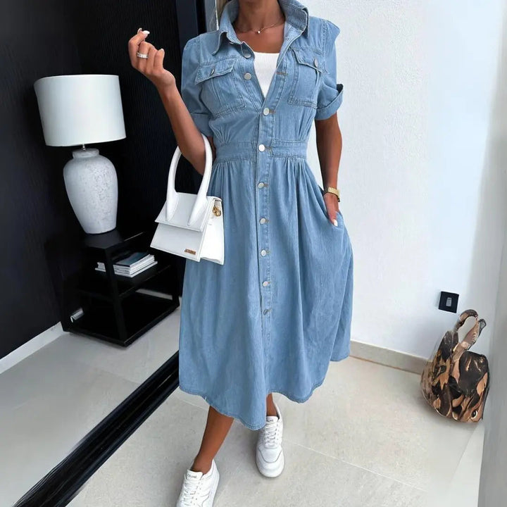Alissa | Trendy denim dress