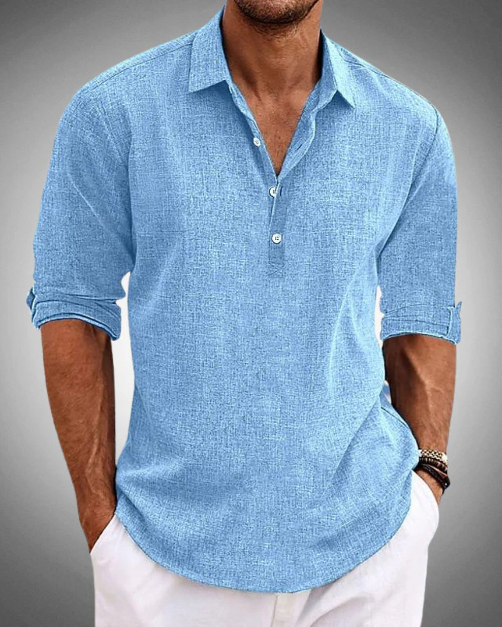 Sabbio cotton shirt – stylish &amp; airy for hot summer days