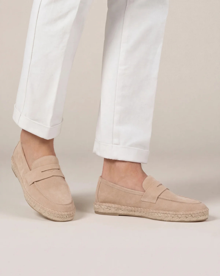 Ocean Suede Mules — Slip-On Loafers