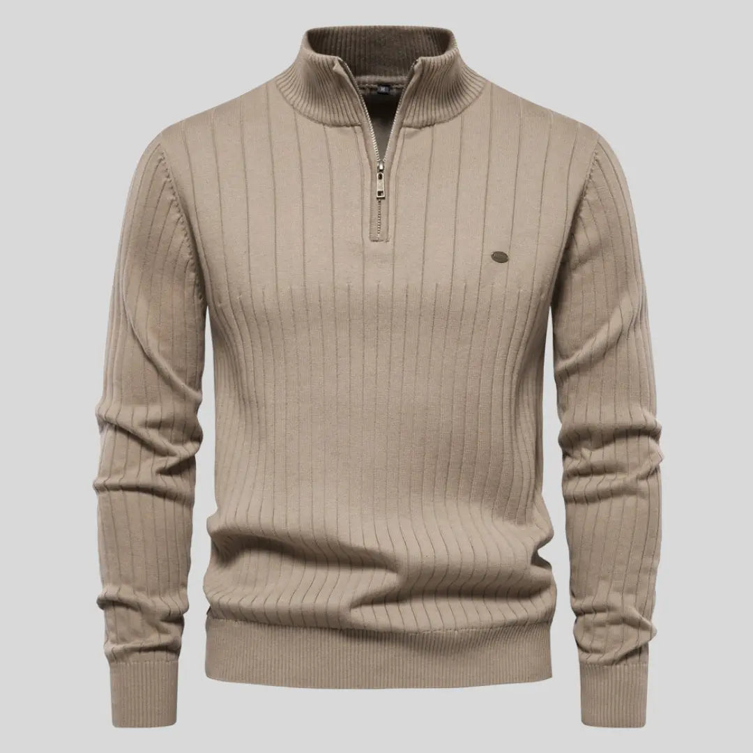 Maddox | Soft and Warm Ribbed Sweater
