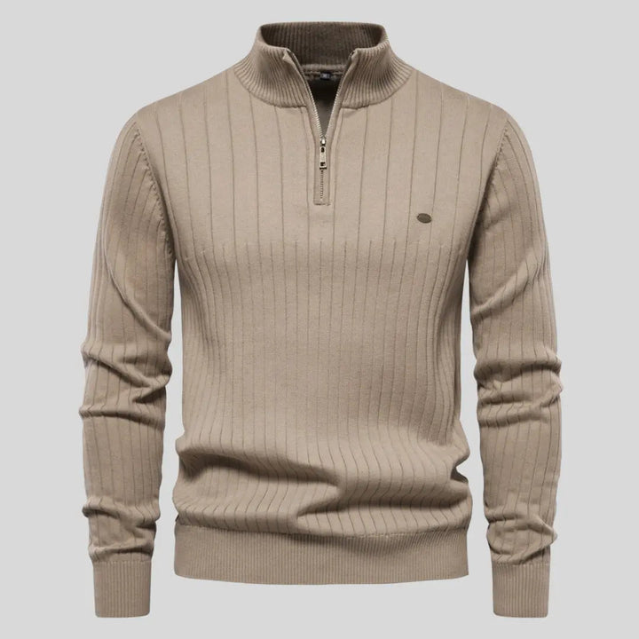 Maddox | Soft and Warm Ribbed Sweater