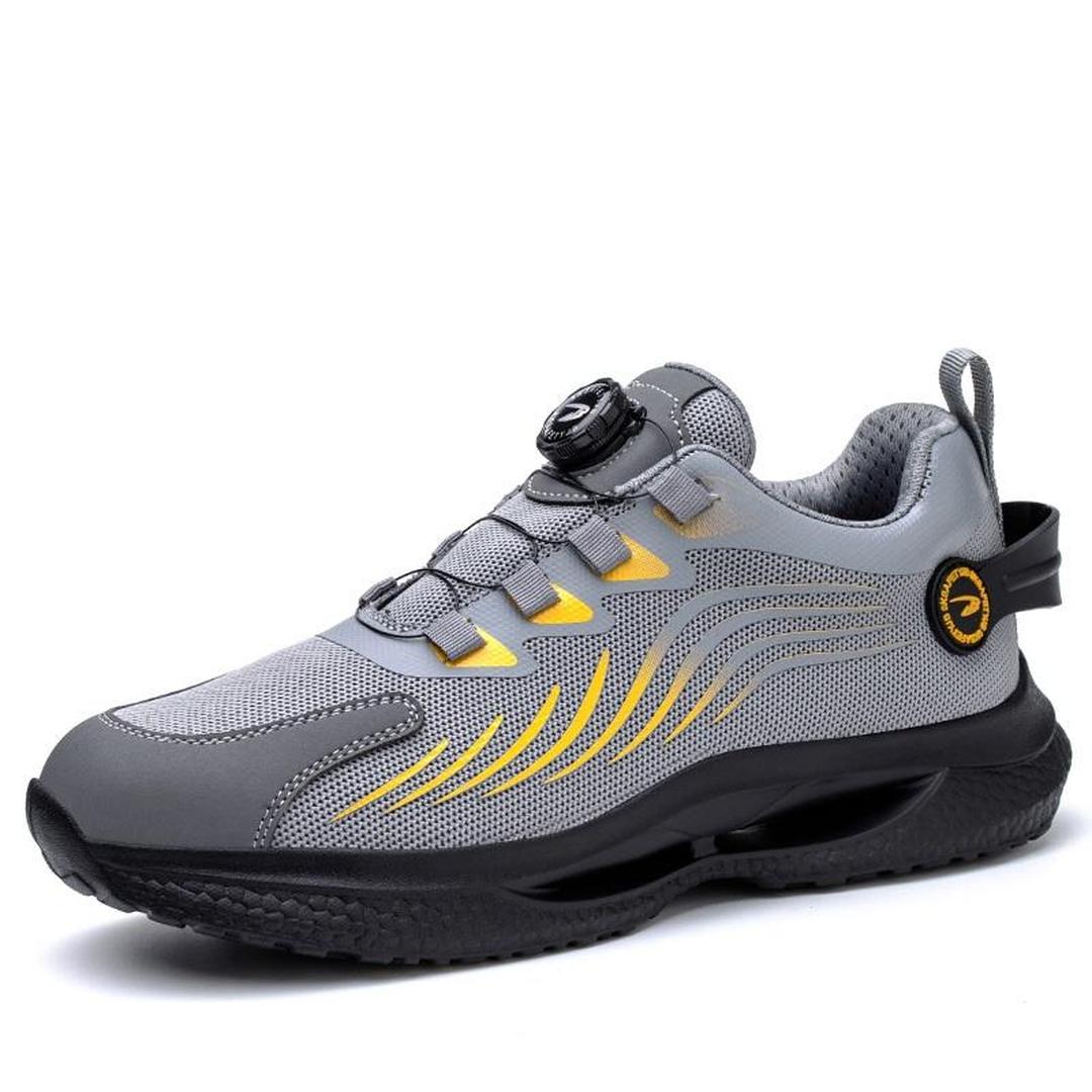 SteelfootSteg Ultra-light, durable safety shoes with steel toe cap and rotating buckle