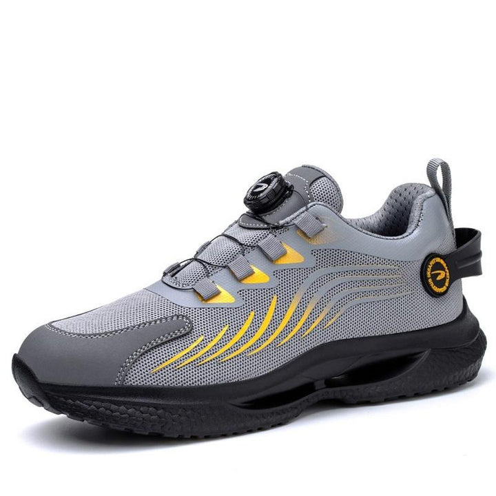 SteelfootSteg Ultra-light, durable safety shoes with steel toe cap and rotating buckle