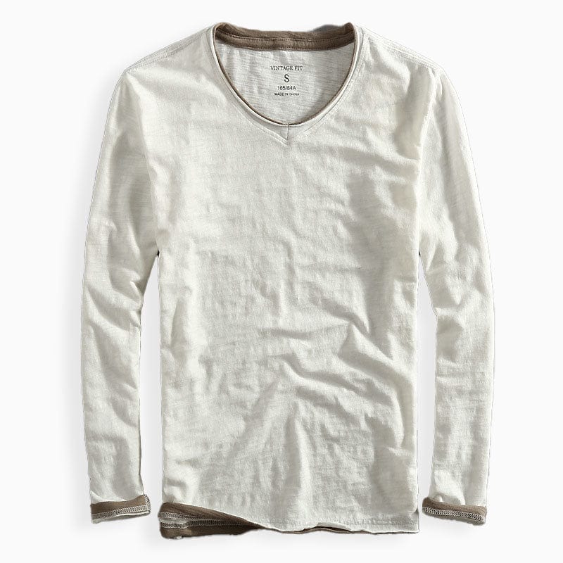 Riku | Cotton long-sleeved shirt