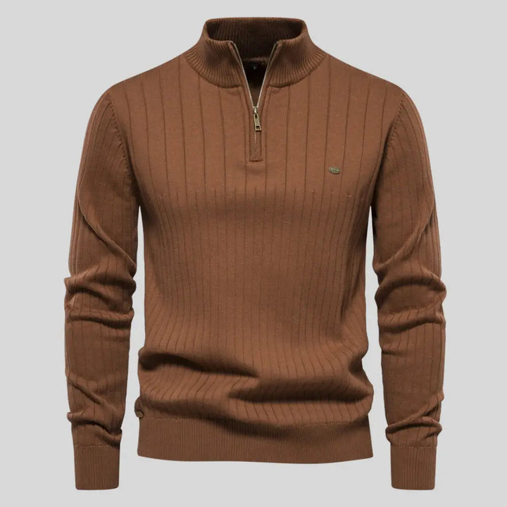 Maddox | Soft and Warm Ribbed Sweater