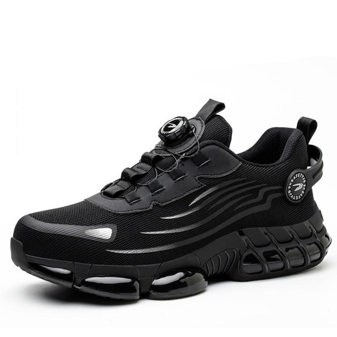 SteelfootSteg Ultra-light, durable safety shoes with steel toe cap and rotating buckle