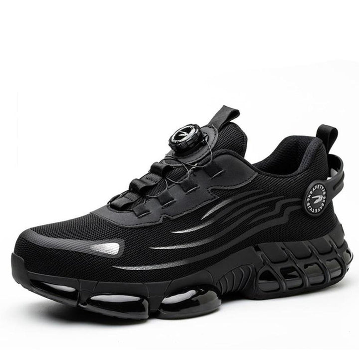 SteelfootSteg Ultra-light, durable safety shoes with steel toe cap and rotating buckle