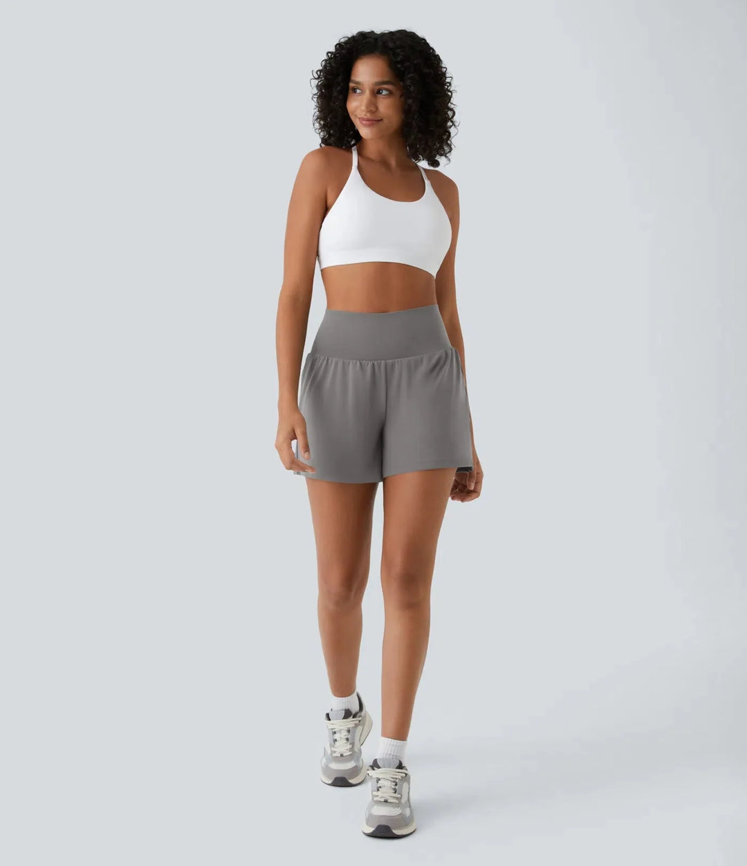 Sofia Vita - The ultimate 2-in-1 high waist sports shorts
