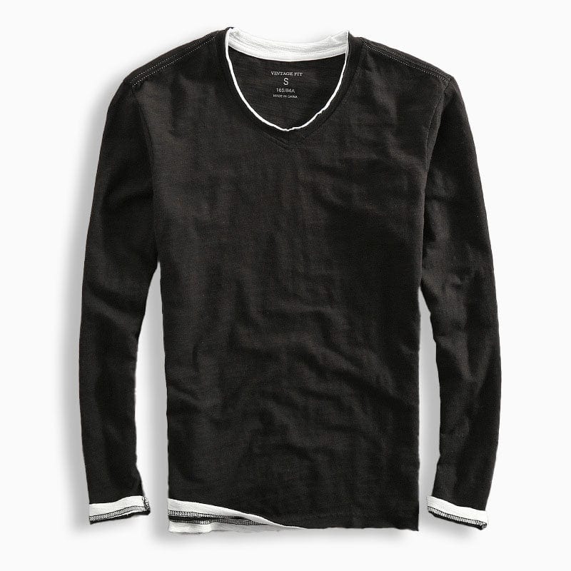 Riku | Cotton long-sleeved shirt