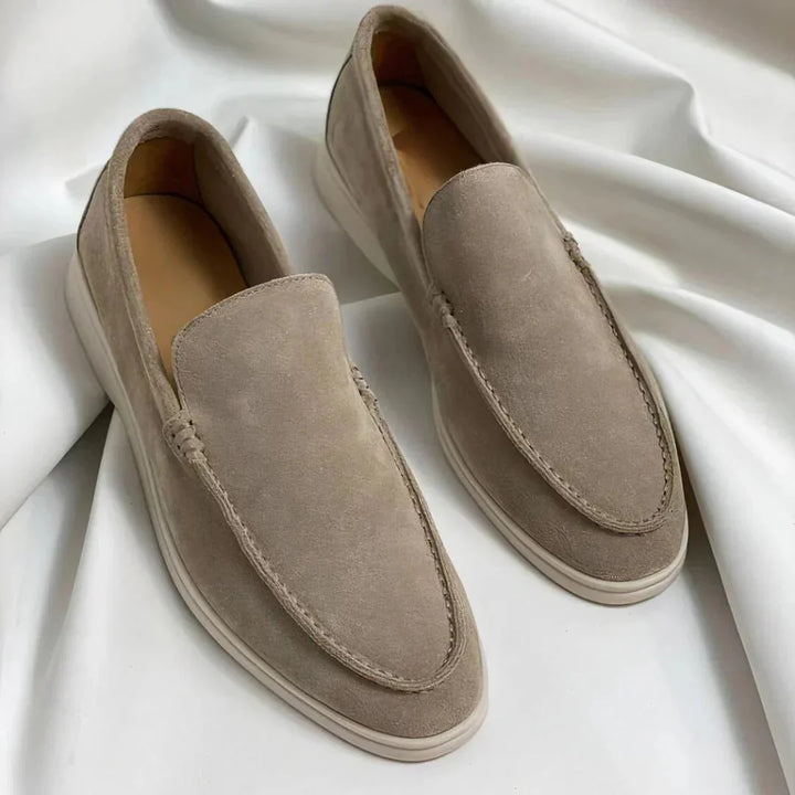 Elegant suede loafers – as stylish as designer ones, but much more affordable
