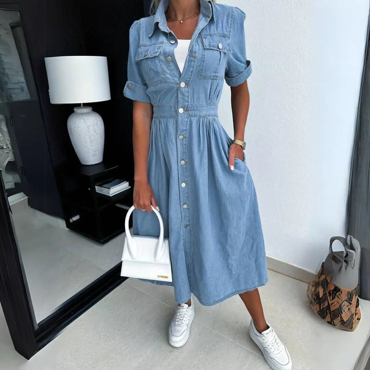 Alissa | Trendy denim dress