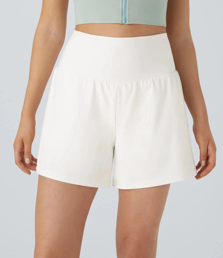 Sofia Vita - The ultimate 2-in-1 high waist sports shorts