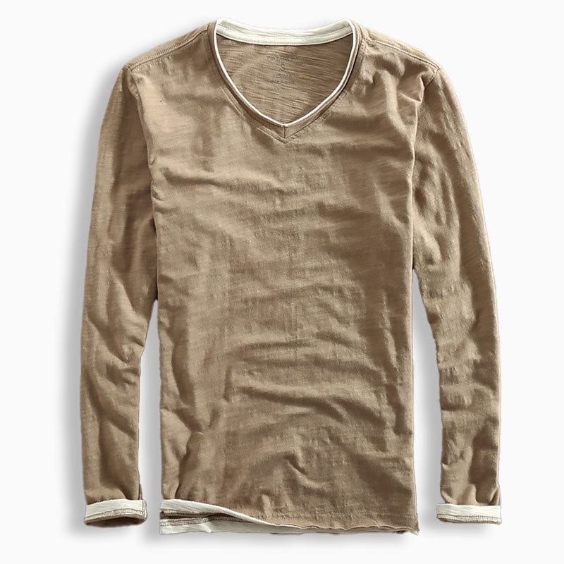Riku | Cotton long-sleeved shirt