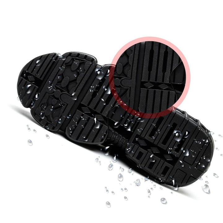 SteelfootSteg Ultra-light, durable safety shoes with steel toe cap and rotating buckle