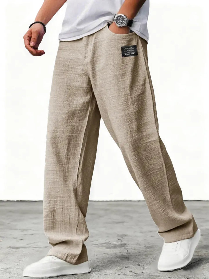 The Daily Linen — Relaxed Drawstring Trousers