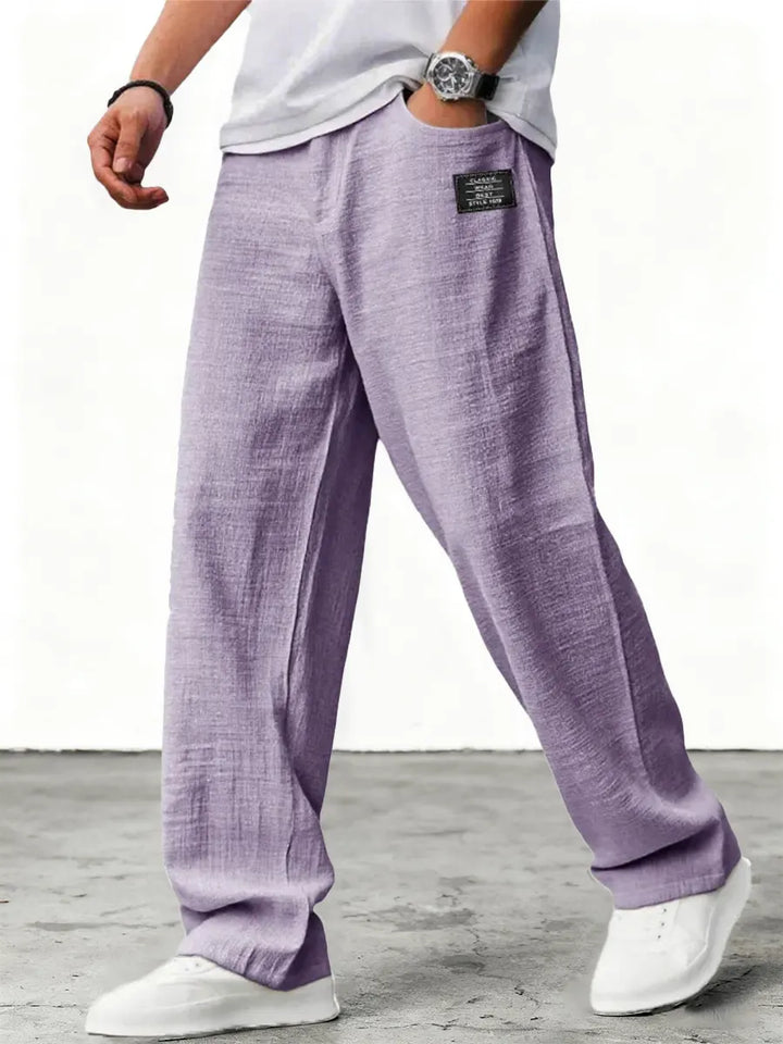The Daily Linen — Relaxed Drawstring Trousers