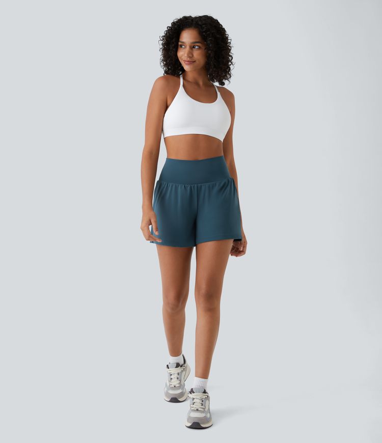 Sofia Vita - The ultimate 2-in-1 high waist sports shorts