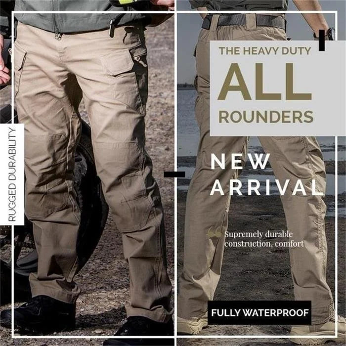 IX9 Tactical Trousers — Waterproof Multi-Pocket Utility