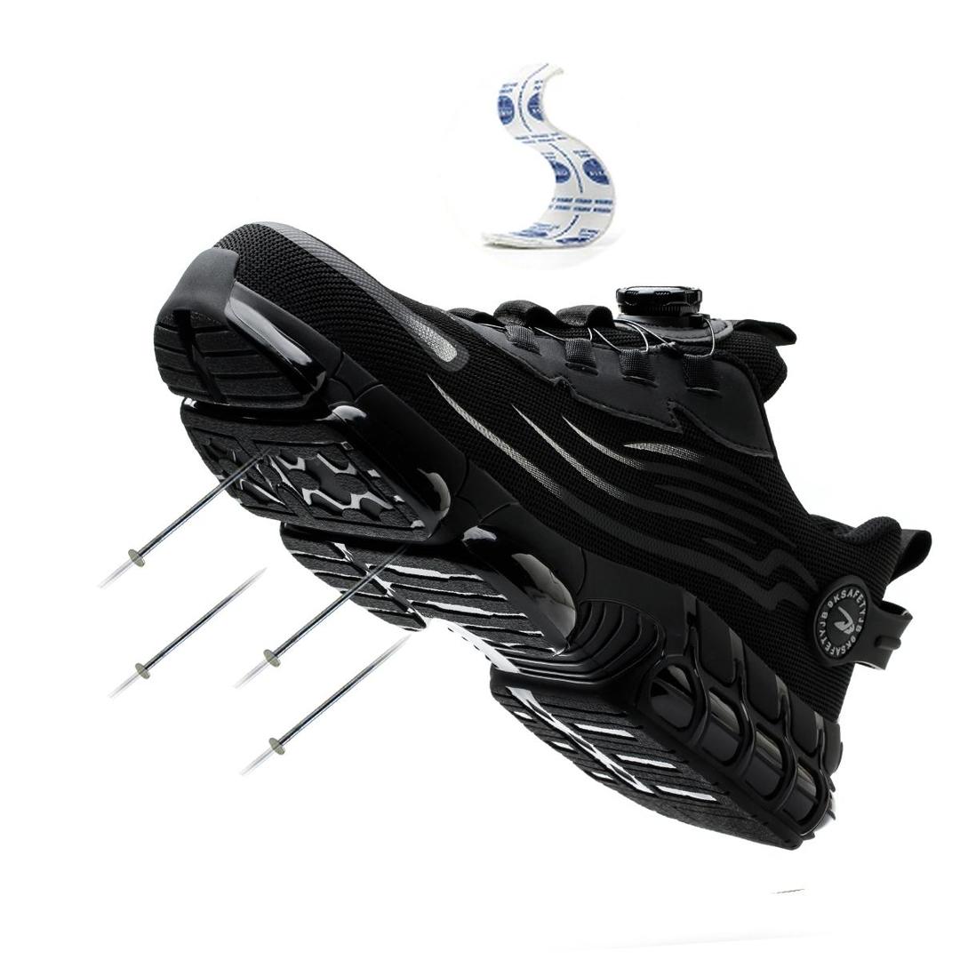 SteelfootSteg Ultra-light, durable safety shoes with steel toe cap and rotating buckle