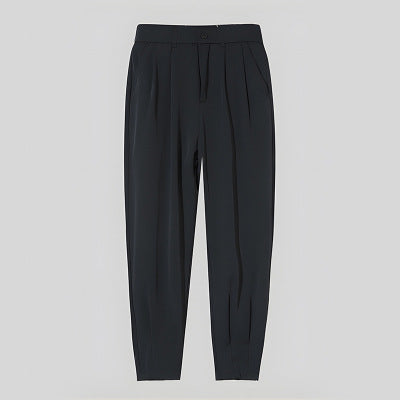 FlexElegance | Suit trousers with narrow ankle waistband