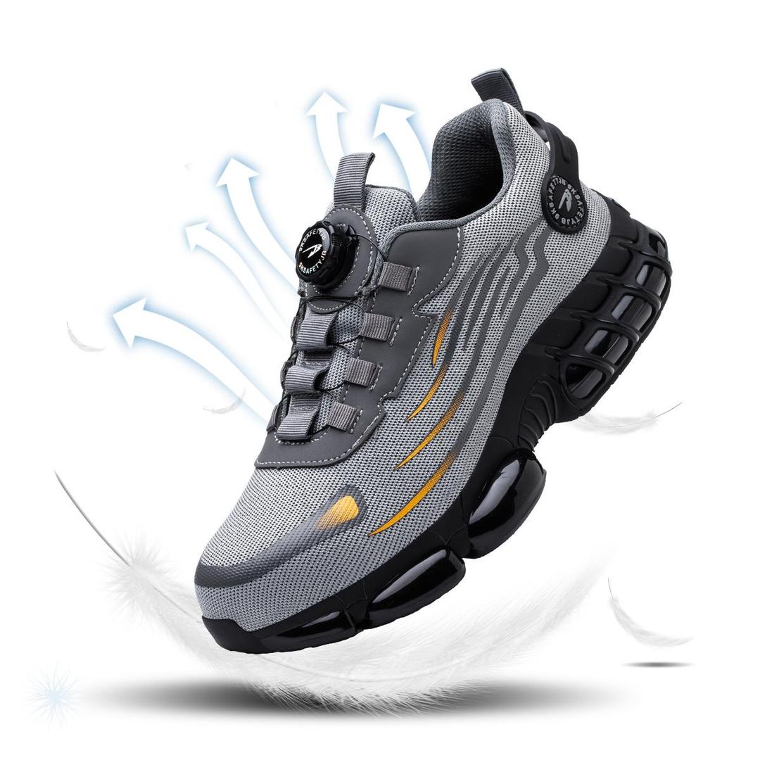 SteelfootSteg Ultra-light, durable safety shoes with steel toe cap and rotating buckle