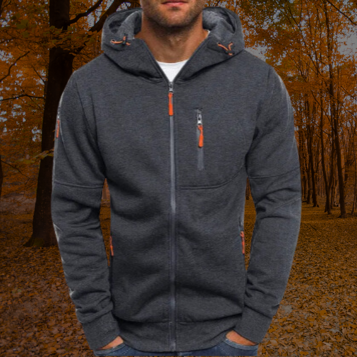Oliver - Stylish tech fleece jacket for men