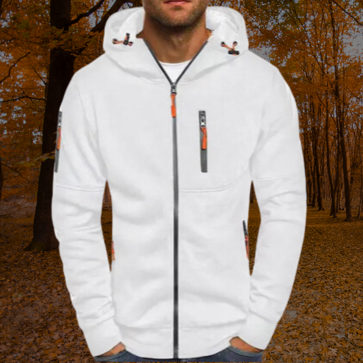 Oliver - Stylish tech fleece jacket for men