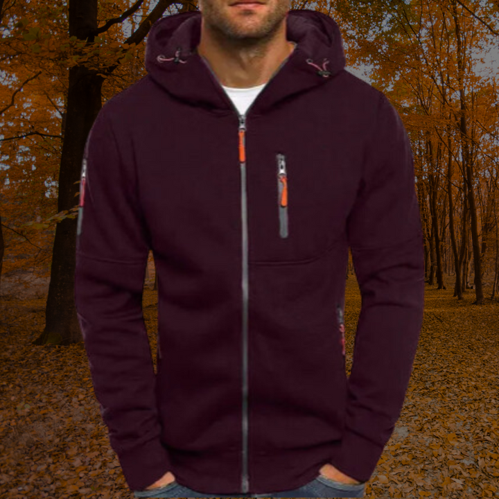 Oliver - Stylish tech fleece jacket for men