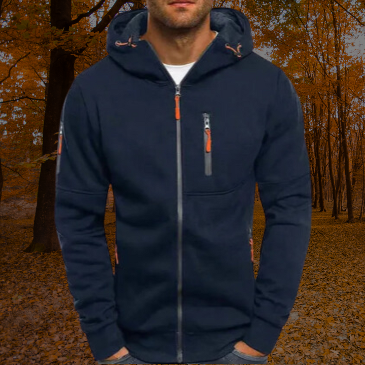 Oliver - Stylish tech fleece jacket for men