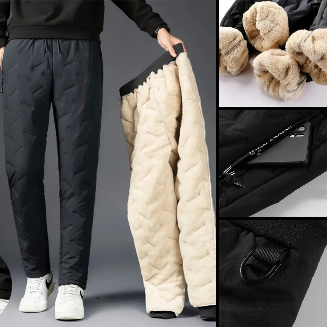 WarmGuard Thermo Unisex Pants: with fleece lining and water-repellent.