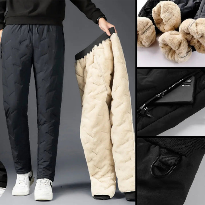 WarmGuard Thermo Unisex Pants: with fleece lining and water-repellent.