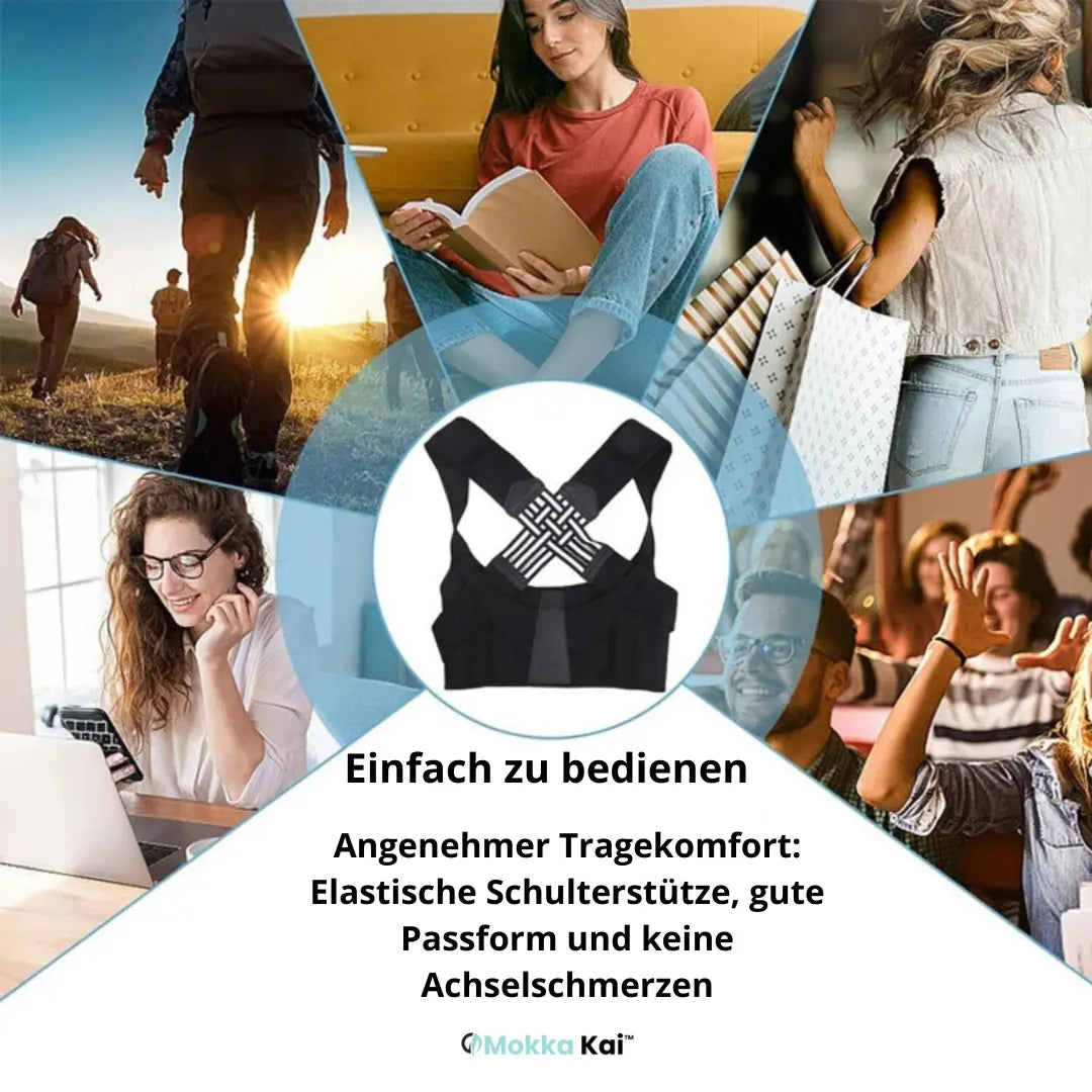 Postura - Achieve perfect support and relieve back pain with the Postura back support