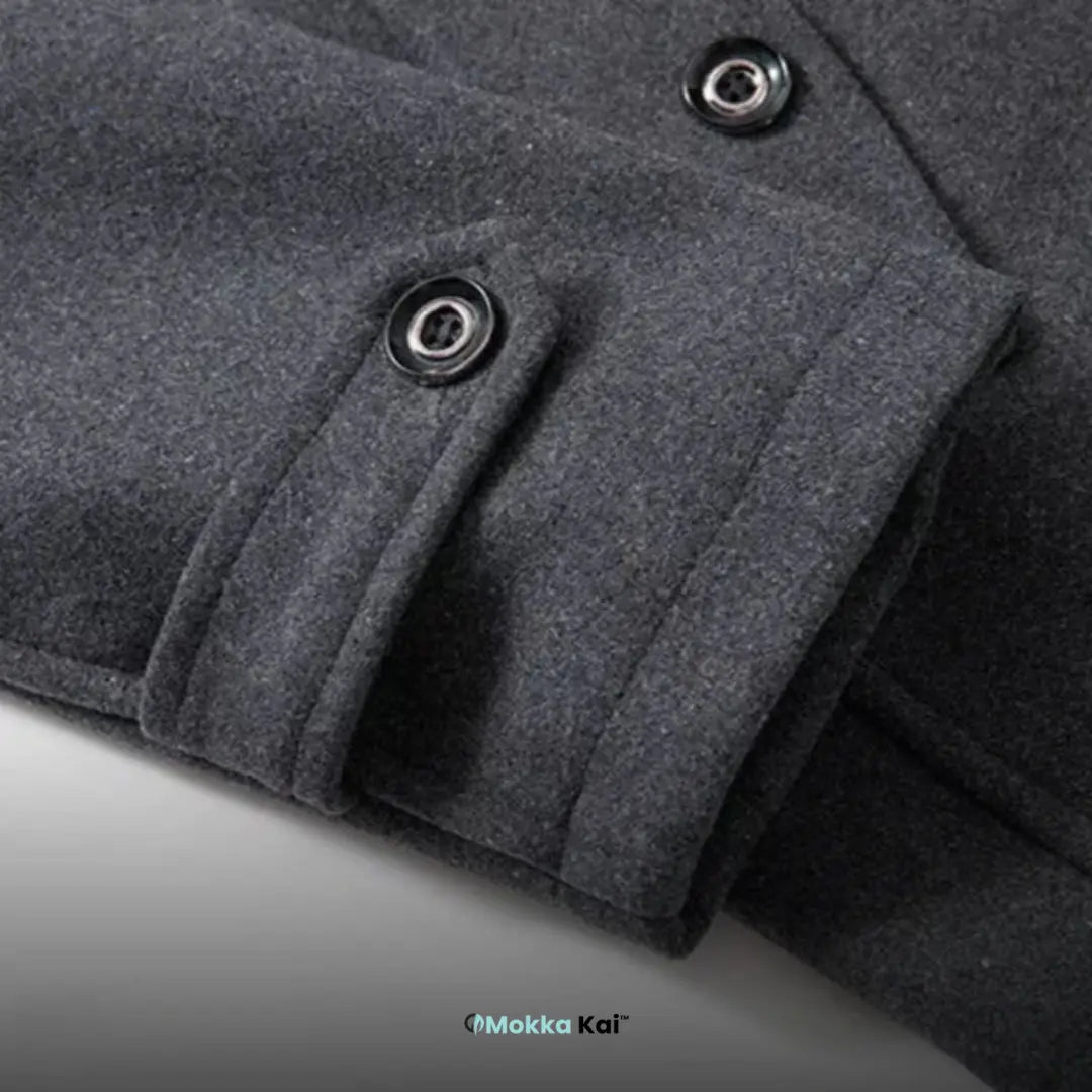 WoolGuard Peaky Blinders Winter Coat | Luxury Double-Breasted Trench Coat for Men – Stylish &amp; Warm for Winter