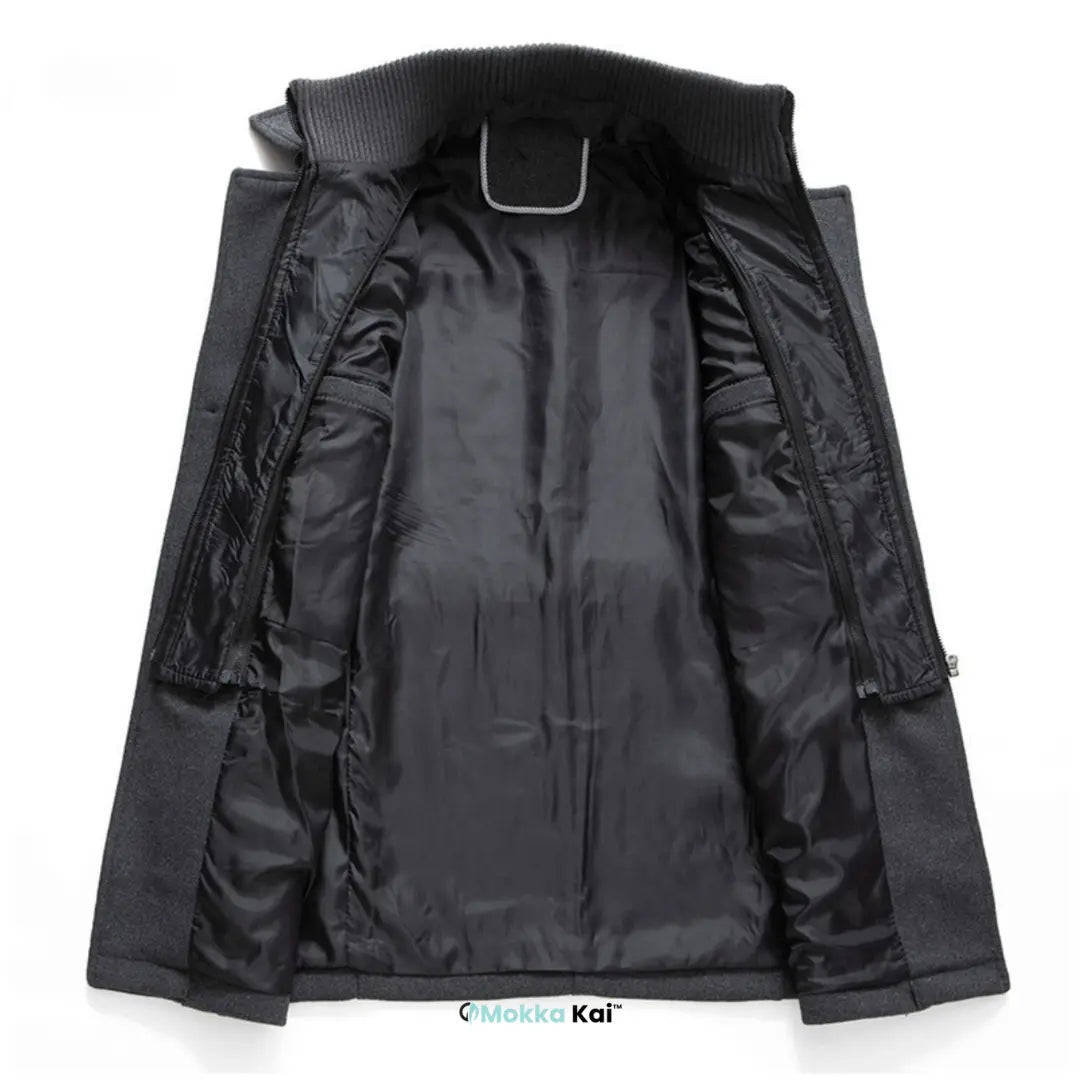 WoolGuard Peaky Blinders Winter Coat | Luxury Double-Breasted Trench Coat for Men – Stylish &amp; Warm for Winter