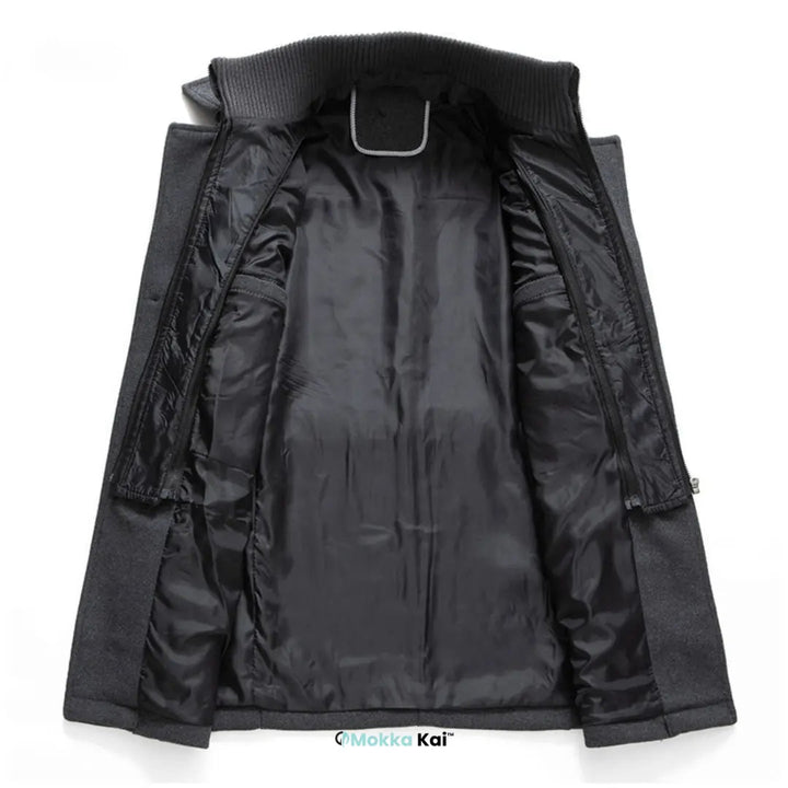 WoolGuard Peaky Blinders Winter Coat | Luxury Double-Breasted Trench Coat for Men – Stylish &amp; Warm for Winter