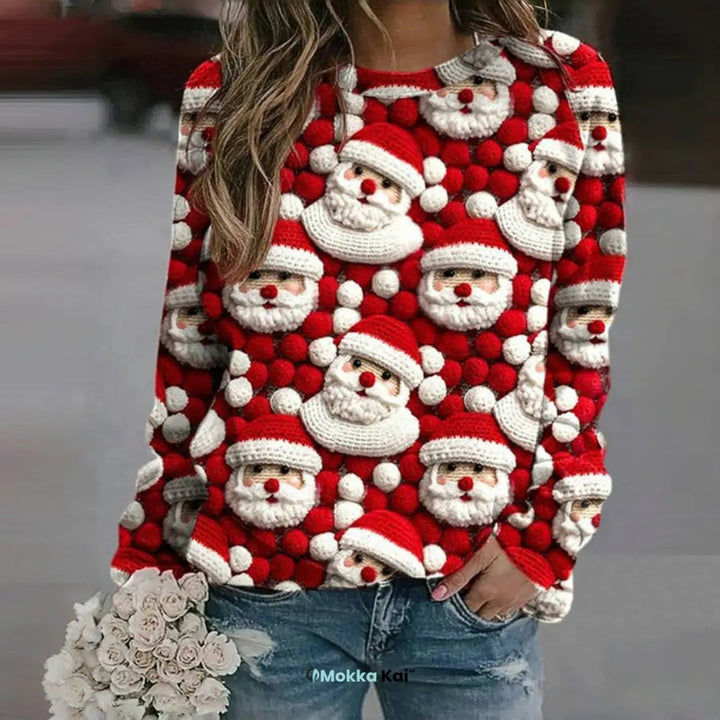 FestiveSanta Christmas Sweater | Cozy &amp; Stylish for the Holidays