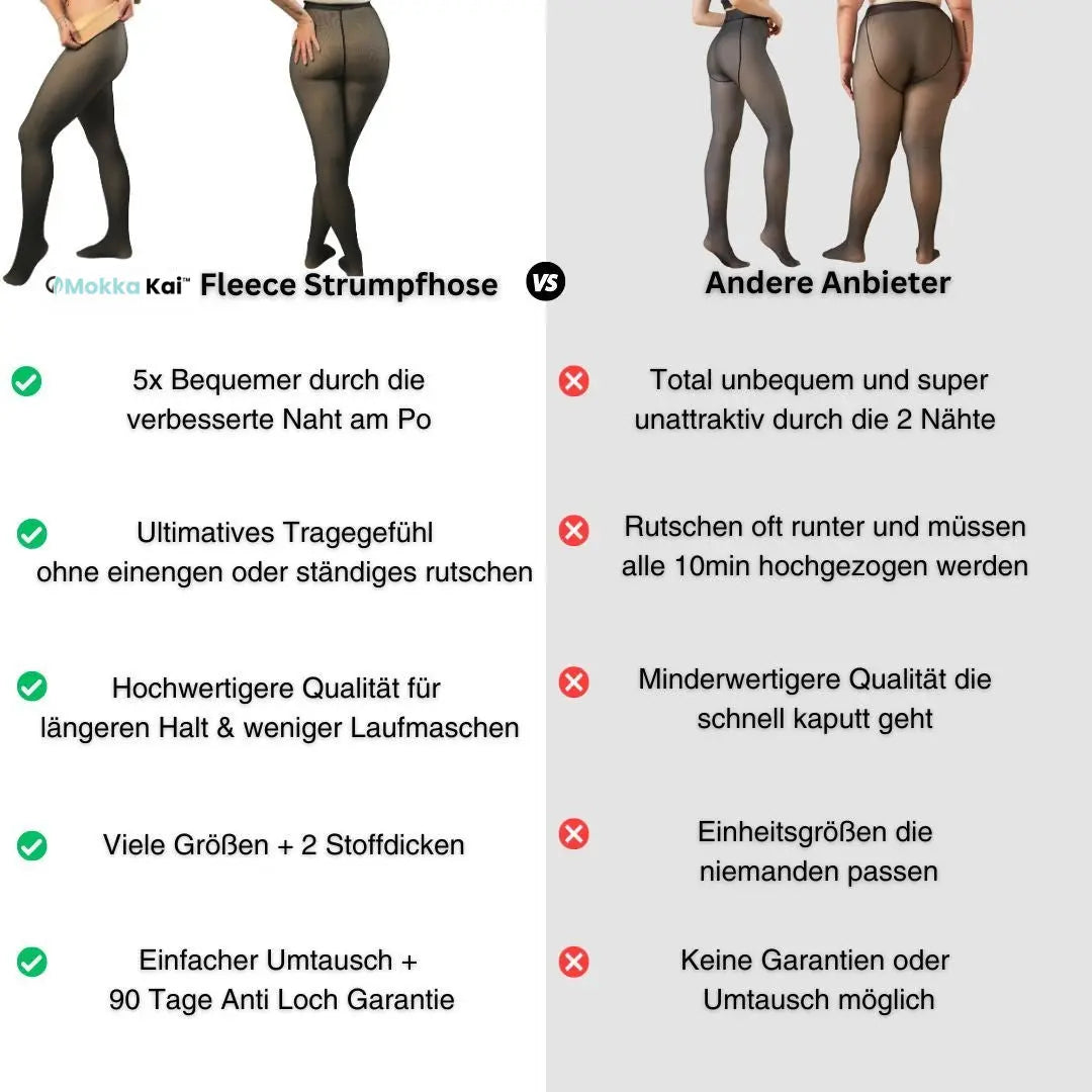 Fleece tights | Stylish comfort &amp; warmth for winter